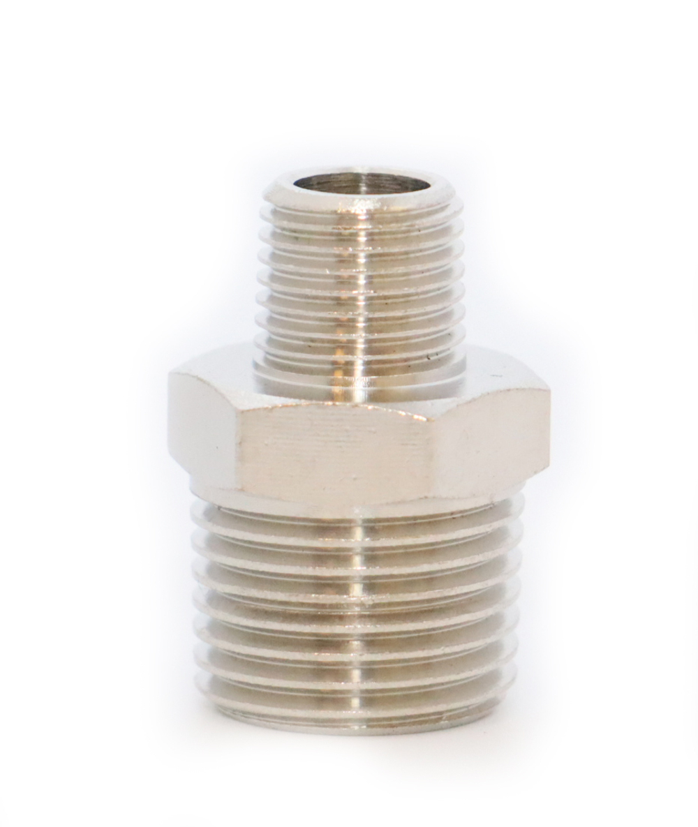 KraftWell KRW-TF12M14M Переходник резьбовой M1/2" - M1/4", 1 шт