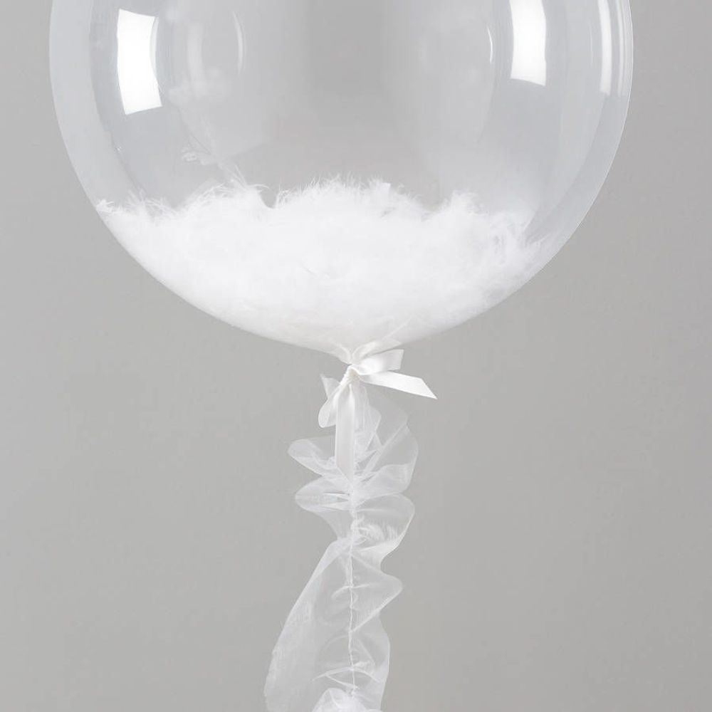 Шар (18"/46 см) Сфера 3D, Deco Bubble, Прозрачный
