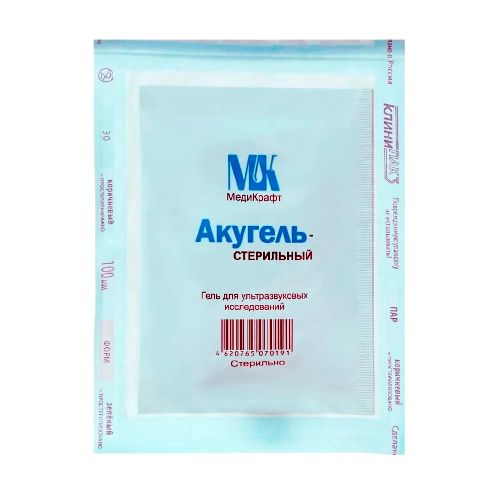 Гель для УЗИ Акугель пакет стерильный бесцветный 15 г