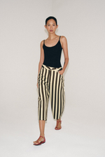 УКОРОЧЕННЫЕ БРЮКИ В ПОЛОСКУ — ZW COLLECTION — ZARA