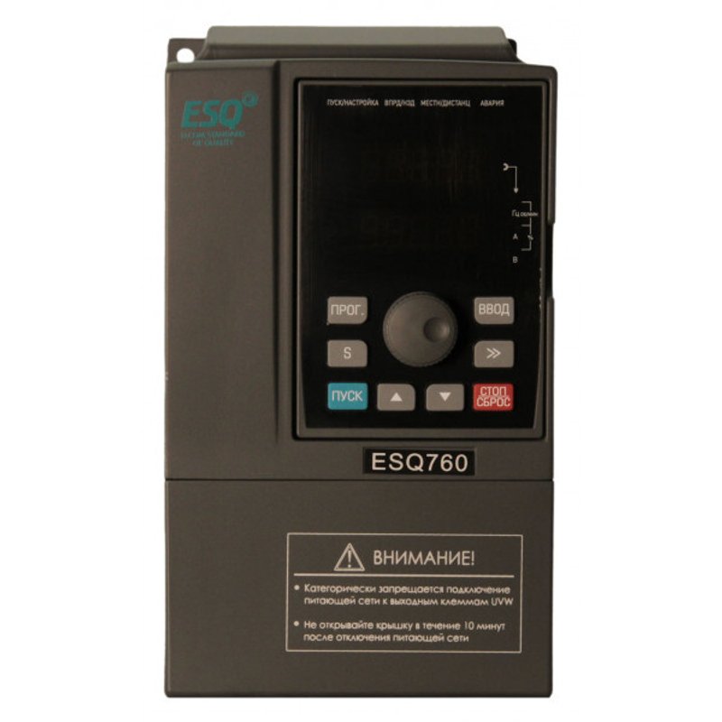Преобразователь частотный ESQ-760-4T-0040 4/5.5кВт 380В
