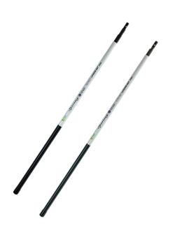 Ручка для подсачека Fish Crystal Sporting телескопическая, карбон, 4 секции, 4.0 м
