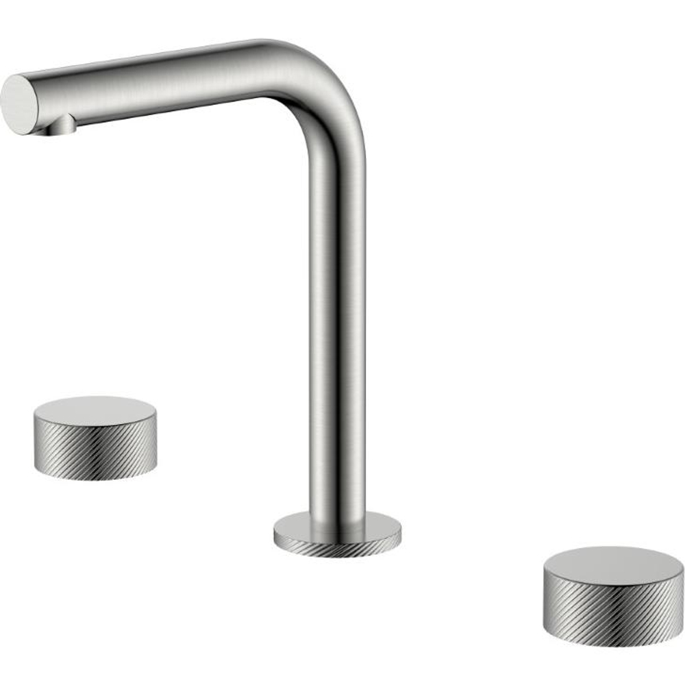 Смеситель для раковины Boheme STICK SPIRALE 152-NB.4, NICKEL BRUSH