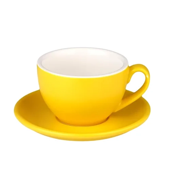 Чайная пара 250 мл желтая матовая d 9,6 см h6,3 см Barista (Бариста) P.L. Proff Cuisine [6]
