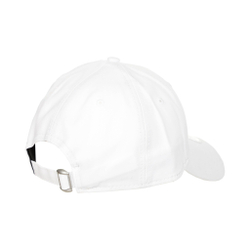 Quiet Please Cap - White, Dark Blue