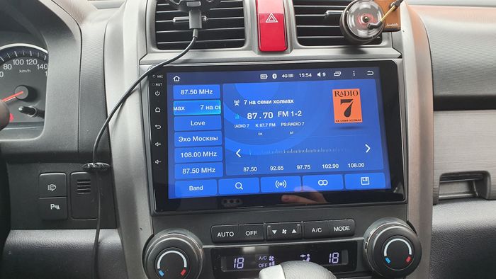 Магнитола для Honda CR-V 2007-2012 - Vaycar VA20-0009 на Android 13, 4G SIM-слот