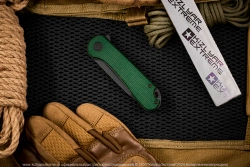Нож Civivi Elementum C907T-E сталь D2 BlackWash рукоять Green Micarta