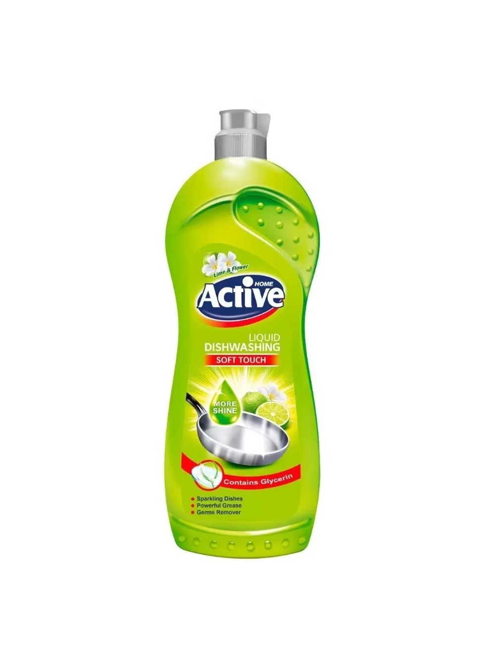 Active Средство для мытья посуды Лайм green 750г