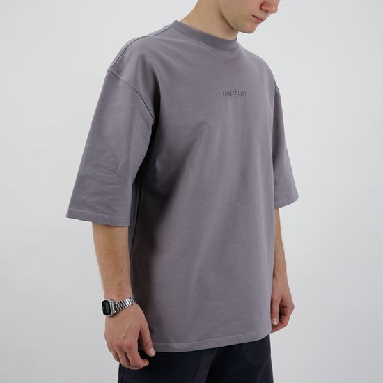 Футболка UNIFORM Relaxed (серый пыль)