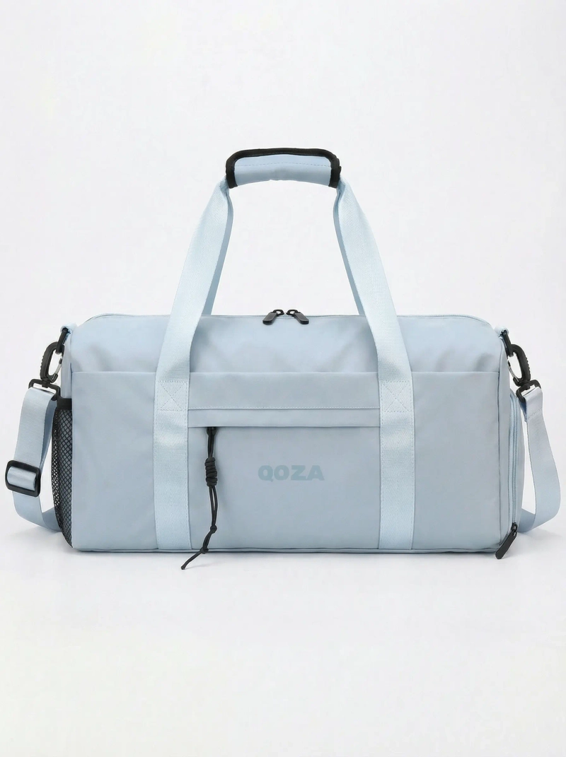 Сумка спортивная QOZA Limited Edition, голубая, 21 л