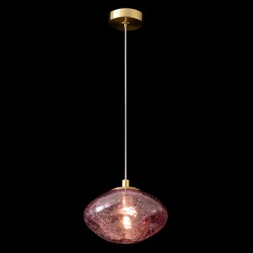 Светильник подвесной 1*G9 FORMLESS SP1 VINO золото/винный Crystal Lux