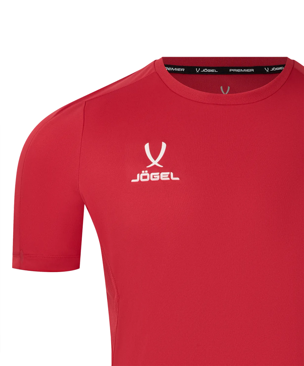 Футболка тренировочная JÖGEL PREMIER PerFormDRY Training Poly Tee, красный