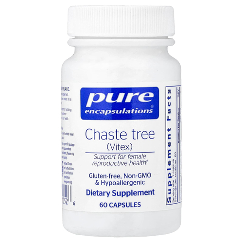 Pure Encapsulations, Chaste Tree (Vitex), 60 Capsules (225 mg per Capsule)