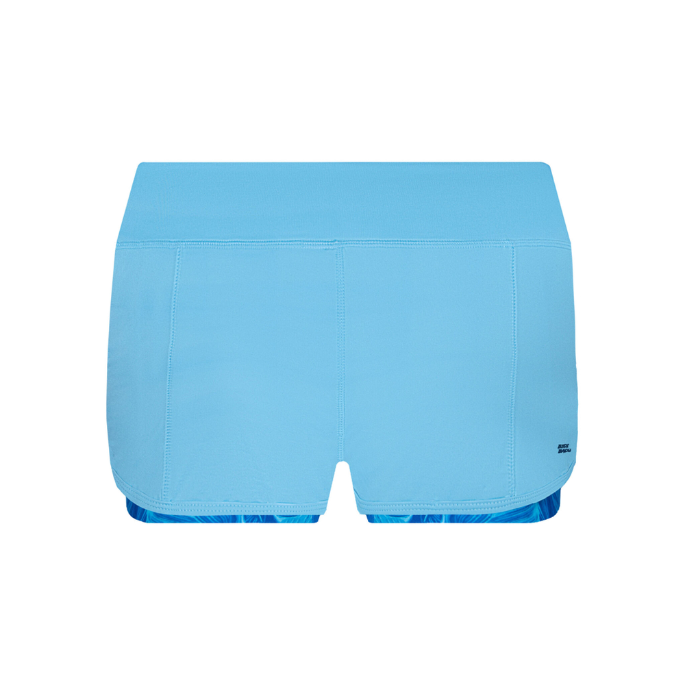 Женские теннисные шорты BIDI BADU Chidera Tech 2in1 Shorts Women - Light Blue, Multicoloured