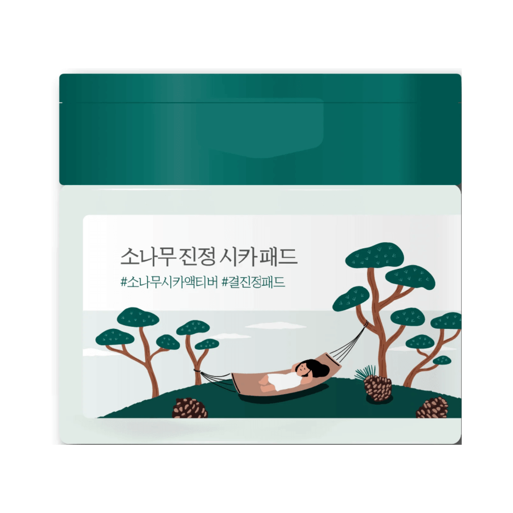 Пэды с экстрактами сосны и центеллы для проблемной кожи Round Lab Pine Calming Cica Pad