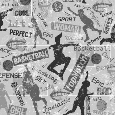 Спорт. Женщины и баскетбол. Sports. Women and Basketball