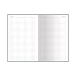 Bloknot \ Блокнот \ Notebook Бизнес-блокнот А5 80л. АЛЬТ тв. обл. "Флора.Луговые травы" клетка, глянц.ламинац