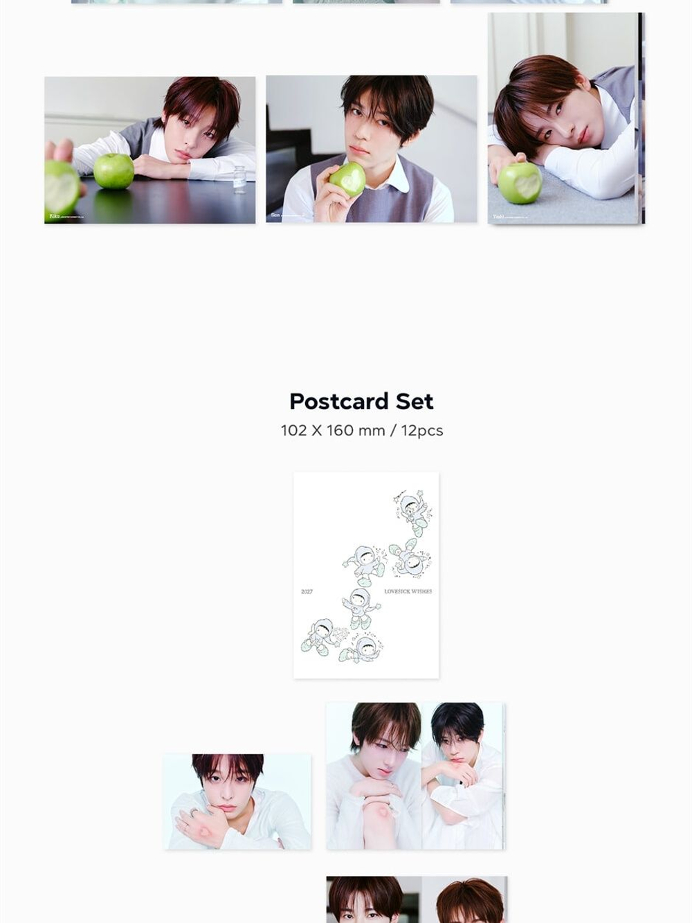 (ПРЕДЗАКАЗ) товары NCT WISH - LOVESICK WISH 2027 SEASON'S GREETINGS Kit Version