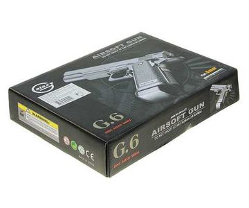 Страйкбольный пистолет Galaxy G.6 (Colt Hi-Capa)