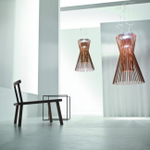 Подвесной дизайнерский светильник  Allegretto Vivace от Foscarini (золотой)