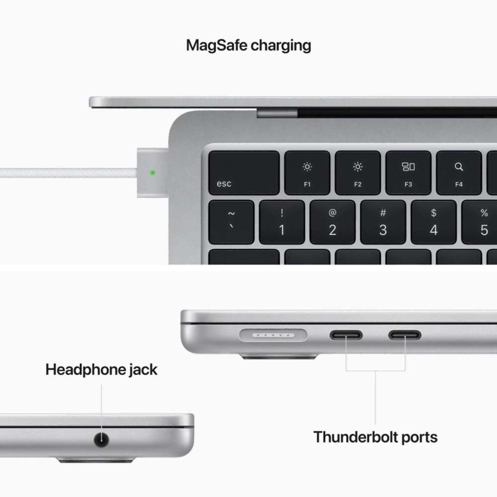 MacBook Air 13 2022 M2 8\256gb серебристый