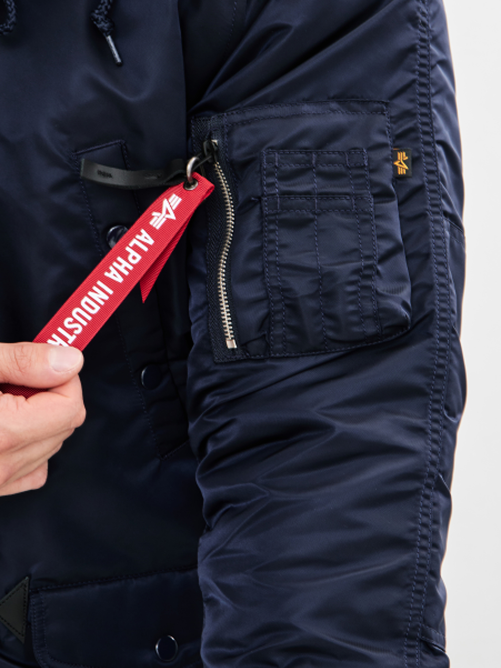 Парка N-3B Slim Fit (Replica Blue) Alpha Ind.