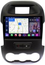 Магнитола для Ford Ranger 3 2011-2015 (рамка тип 2) - FarCar S500-TS10 монитор 9.5" QLED на Android 14, Быстрая, CarPlay, 4G SIM-слот
