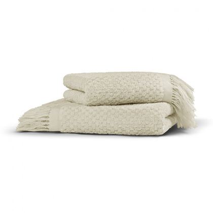 Полотенце 70x140 Hamam Payas oyster/oyster слоновая кость/слоновая кость