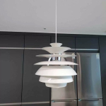 Design pendant lamp PH Snowball by Louis Poulsen