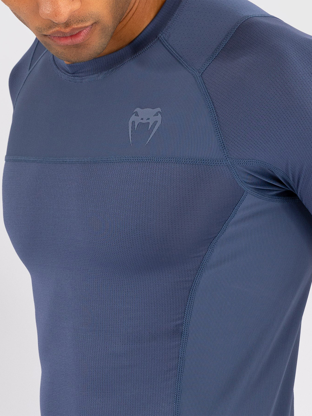 Рашгард Venum G-Fit Air Foggy Blue S/S
