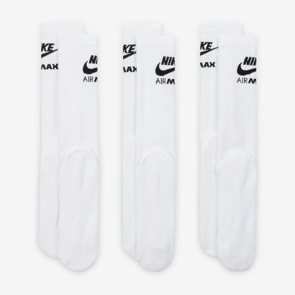 Носки ( 3 пары ) NIKE U NK ED PLS CSH CRW 3P-AIR MAX