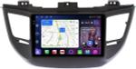 Магнитола для Hyundai Tucson 2016-2018 (рамка черная) - FarCar BM9-2K-8101BL-B монитор 9.5" 2K QLED на Android 14, Быстрая, CarPlay, 4G SIM-слот