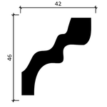 Карниз потолочный DD39