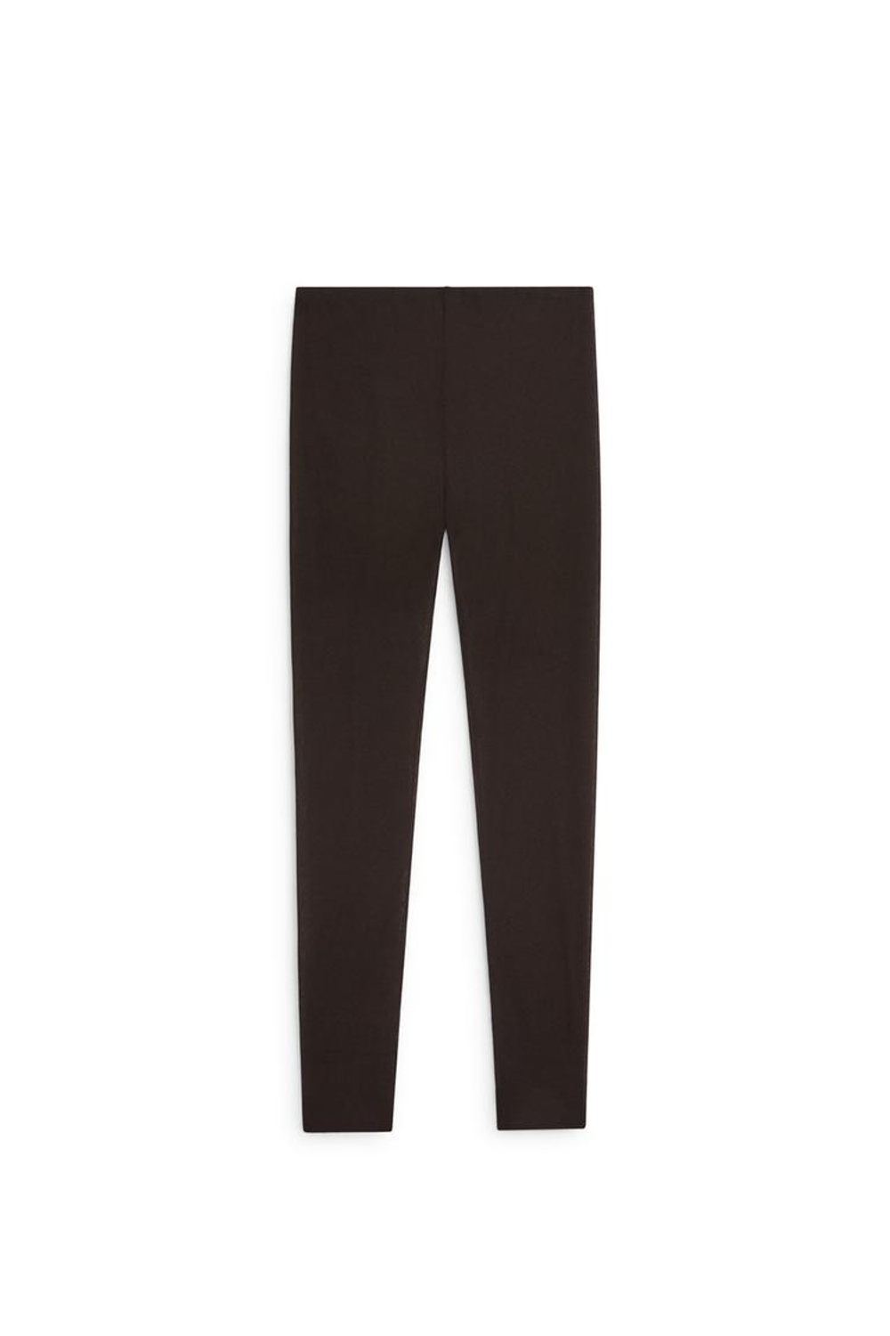 Massimo Dutti Легинсы из 100% шелка - Limited Edition, шоколадный