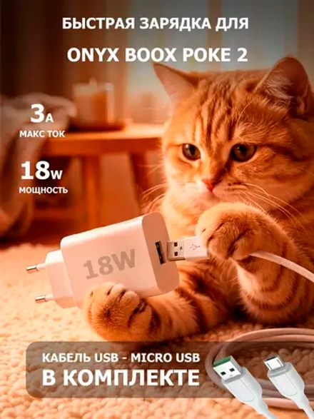 Зарядка для электронной книги Onyx Boox Poke 2
