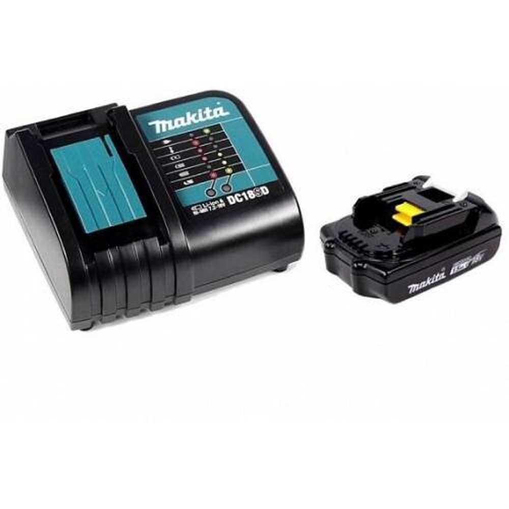 Набор аккумулятор BL1815N (18В, 1,5 Ач) + зарядное устройство DC18SD Makita 191A21-4