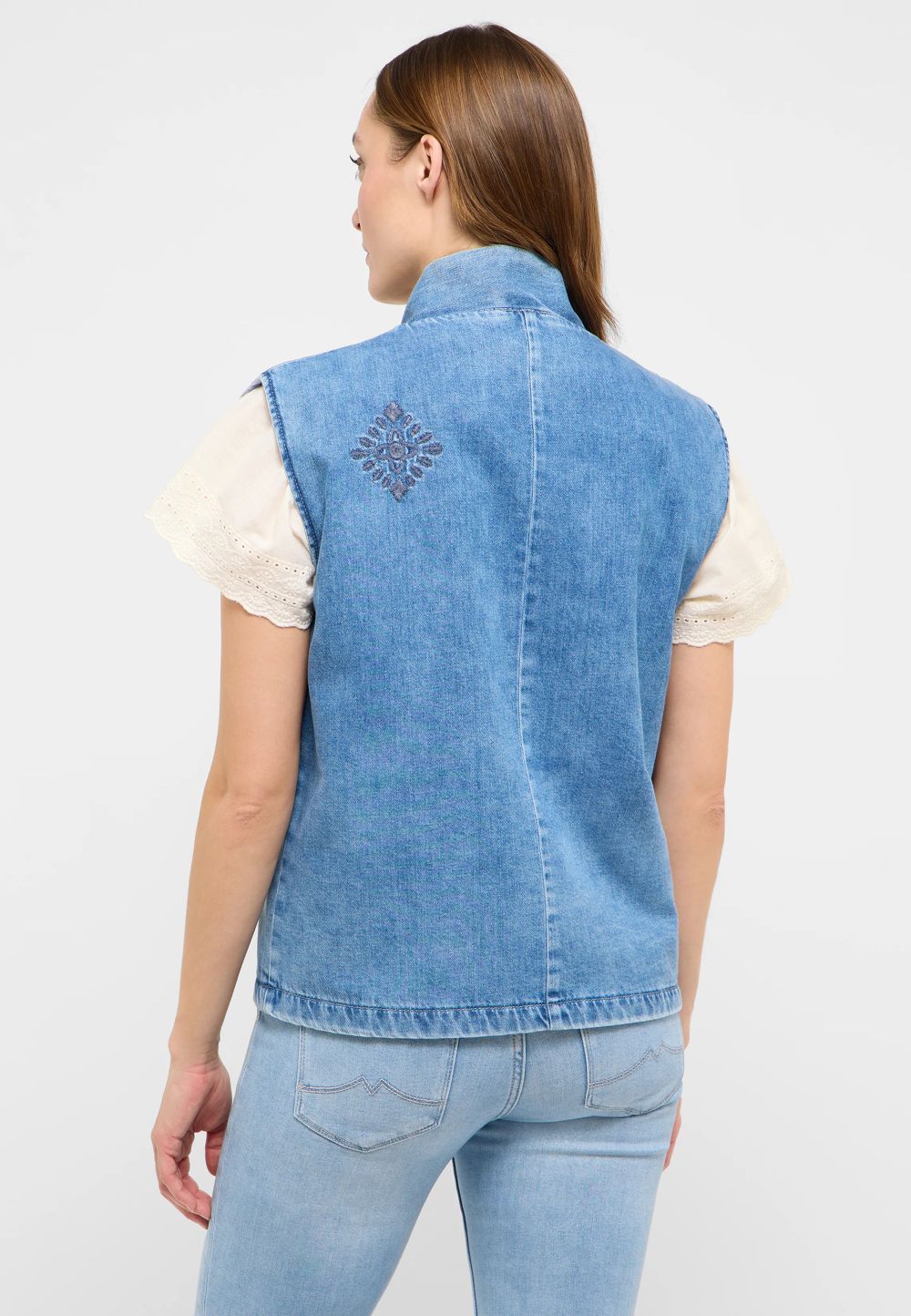 Жилет джинсовый женский MUSTANG Gillian Denim Vest