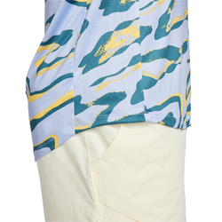 Мужская теннисная футболка Nike Court Dri-Fit Advantage Printed Top - cobalt bliss/white