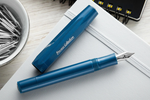 Перьевая ручка Kaweco Toyama M 0,9мм пластиковый корпус Синий в картон.упак. (11000207)