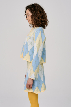Кардиган "Argyle Code"