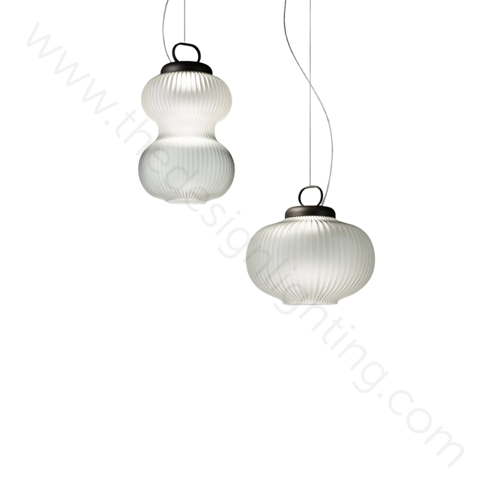 Pendant design lamp Kanji by Fontana Arte