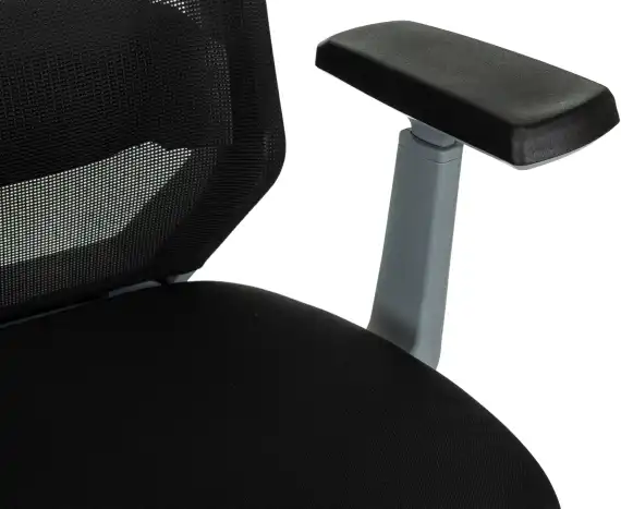 Кресло эргономичное Бюрократ MC-G611NL-H черный Elastic-102 с подголов. крестов.4-луч. пластик пластик серый
