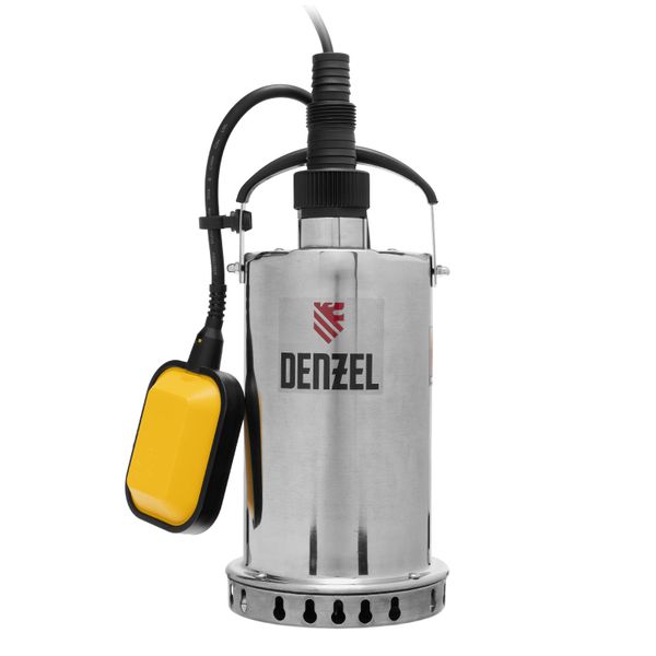 Насос дренажный DP-600X, 600 Вт, подъем 7,5 м, 8500 л/ч Denzel