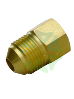 Штуцер переходной DJ папа М 1/2" SAE - мама F 1/4" SAE