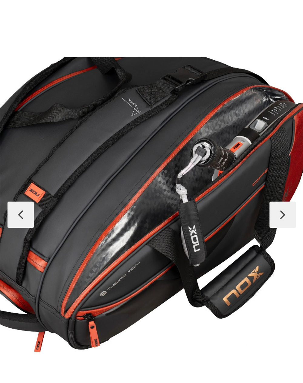 NOX PALETERO OPEN SERIES BLACK/RED