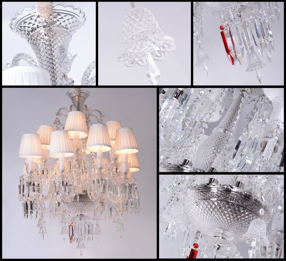Люстра Baccarat 8+4