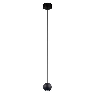 Подвесной светодиодный светильник 8W 4000K CLT 066C70D BL чёрный Crystal Lux