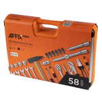 AFFIX (AF01058C) Набор инструментов универсальный, 58 предметов