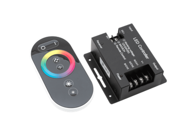 Контроллер радио touch DELUCE 24А,12/24 Вольт,RF-RGB-S-24A