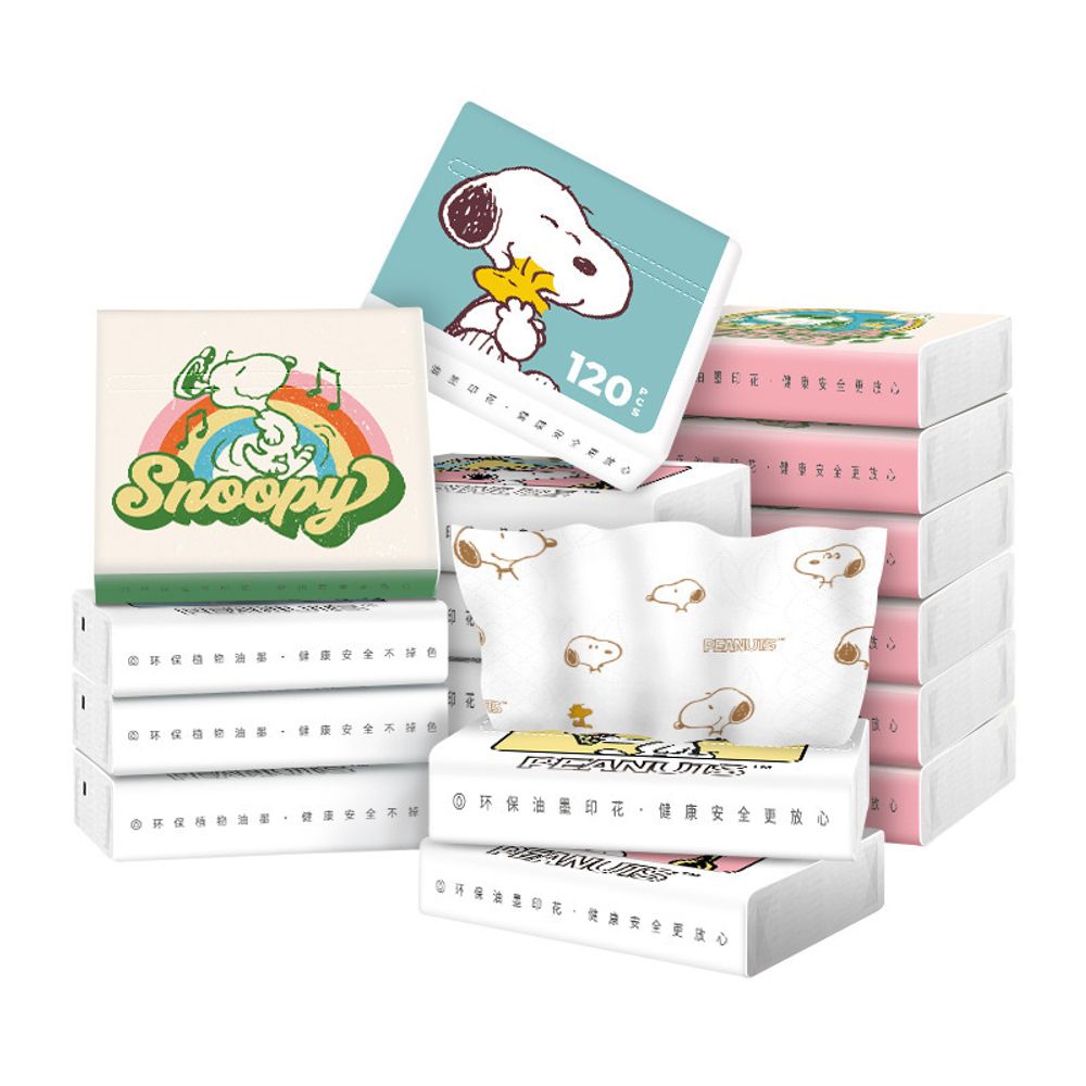 Бумажные полотенца "Snoopy Soft", 120 шт